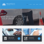 Trafico Driving Html Template
